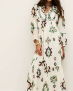 ROBE OELIA ECRU ~ BA&SH