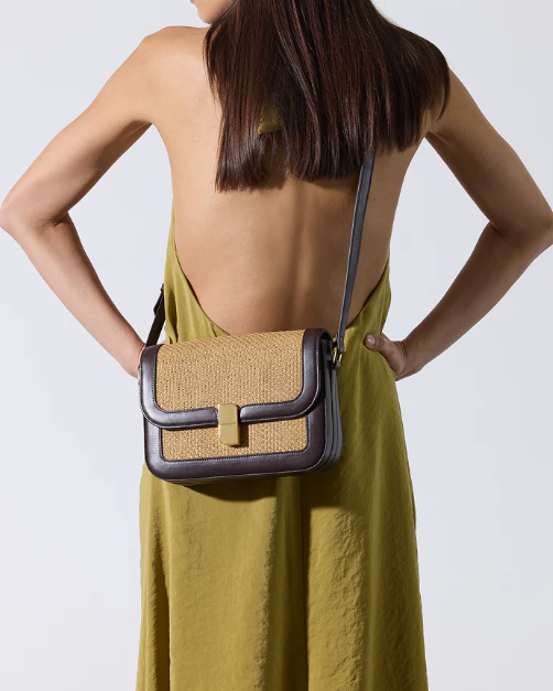 SAC ALICE M PAILLE ÉBENE ~ NAT & NIN