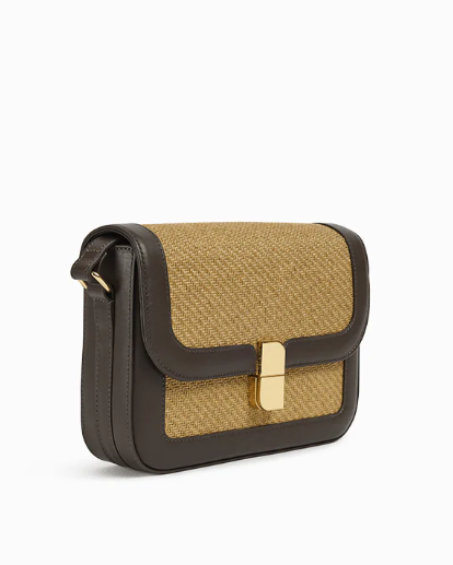 SAC ALICE M PAILLE ÉBENE ~ NAT & NIN