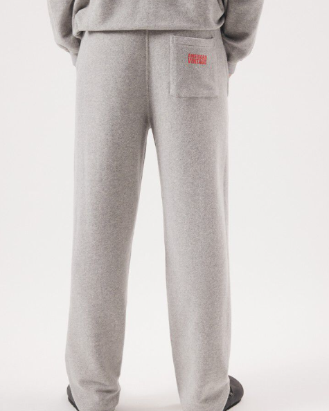 JOGGING MNYZ05A GRIS CHINE ~ AMERICAN VINTAGE