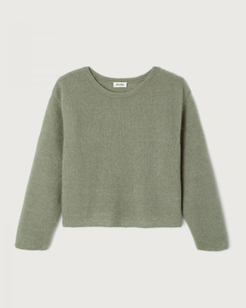 PULL VITO18P KAKI MULTICHINE ~ AMERICAN VINTA