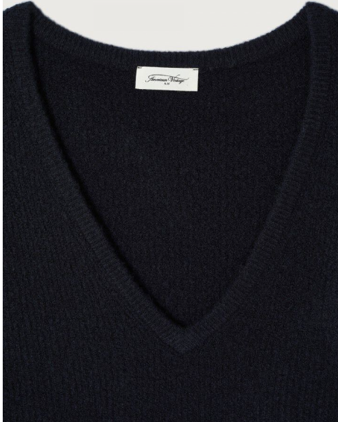 PULL DAM18J NOIR ~ AMERICAN VINTAGE