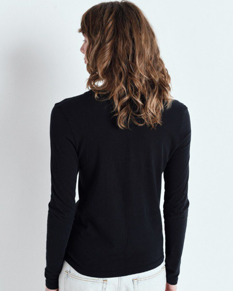 T-SHIRT GAMI02C NOIR ~ AMERICAN VINTAGE