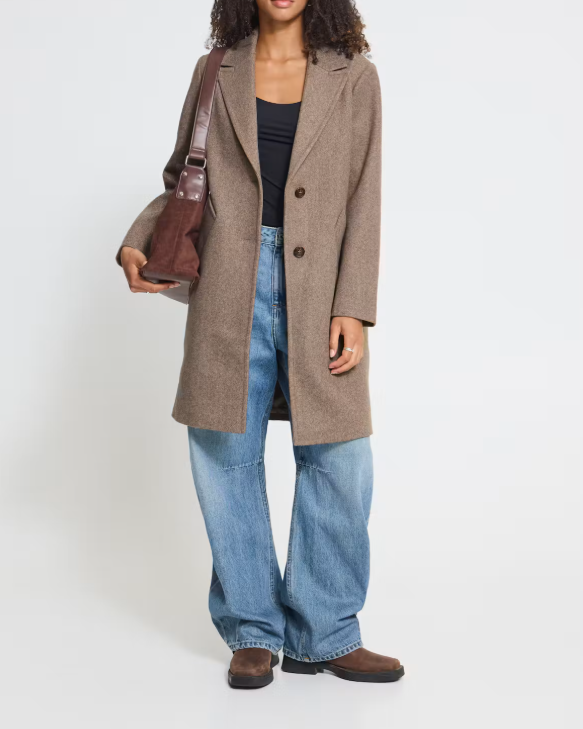 VESTE JANNET JA10 TAUPE GRAY MELANGE ~ ICHI