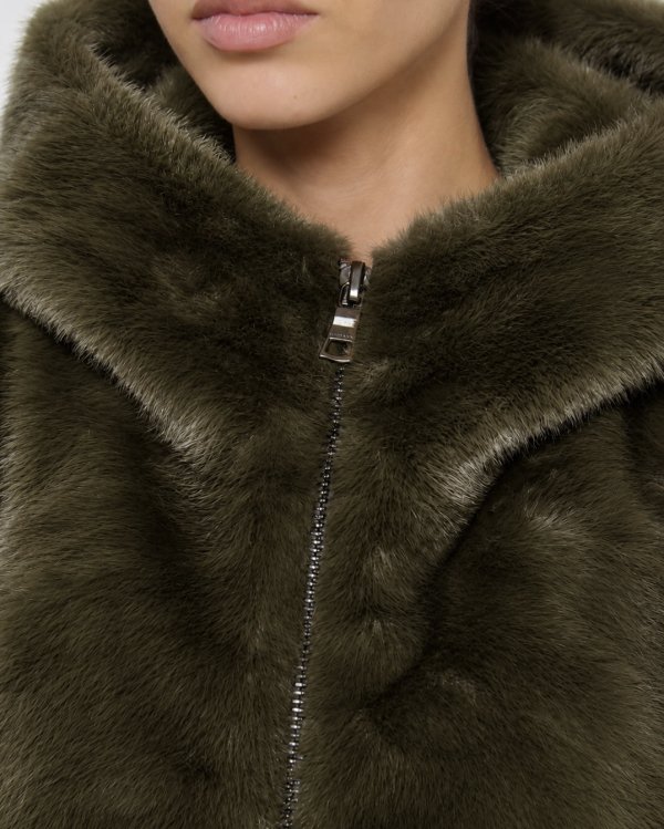 VESTE ASHLEY DARK KHAKI ~ BLONDE NO.8