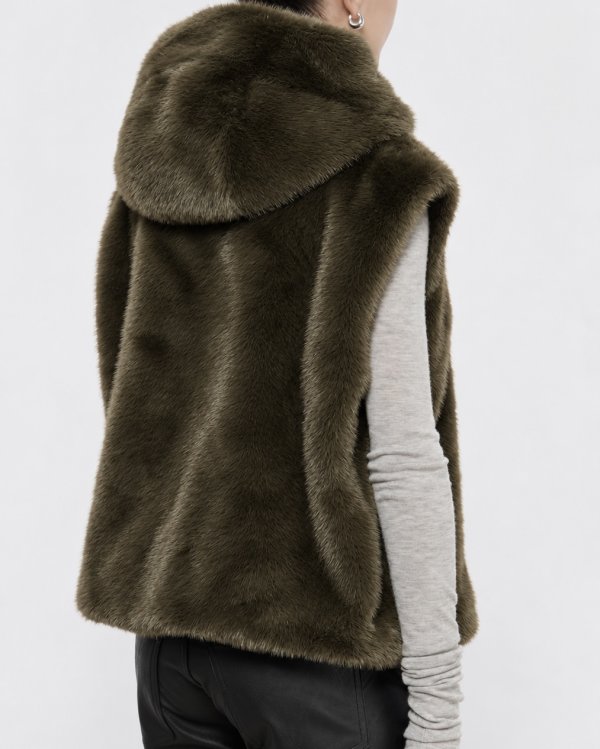 VESTE ASHLEY DARK KHAKI ~ BLONDE NO.8