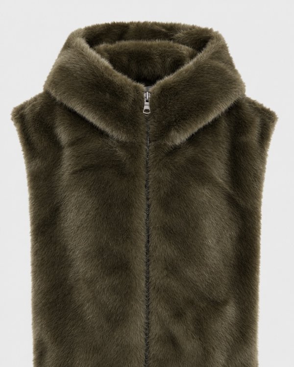 VESTE ASHLEY DARK KHAKI ~ BLONDE NO.8