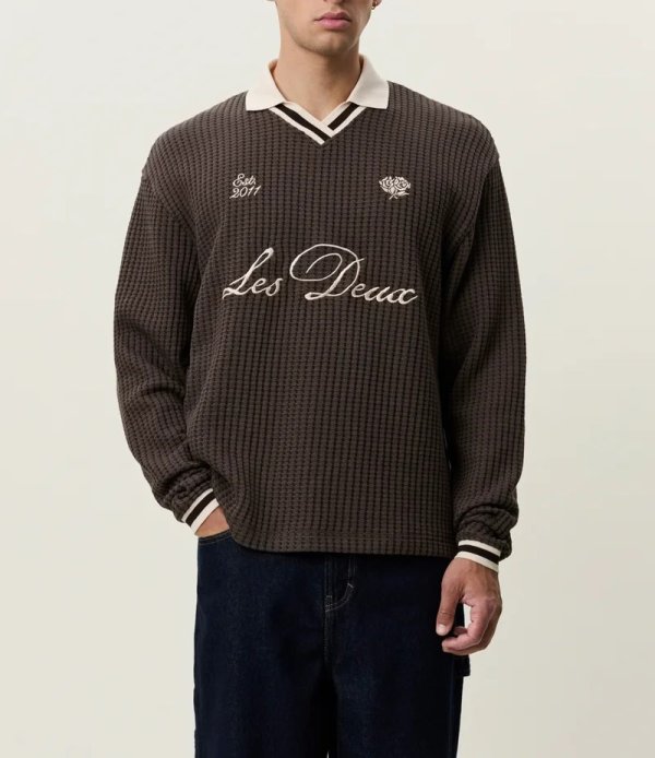 PULL WAFFIE FOOTBALL ~ LES DEUX