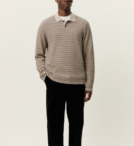 POLO KNITTED STRIPE ~ LES DEUX
