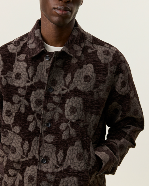 VESTE FLOWER VELOUR ~ LES DEUX