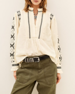 BLOUSE PIDMA ECRU ~ BASH