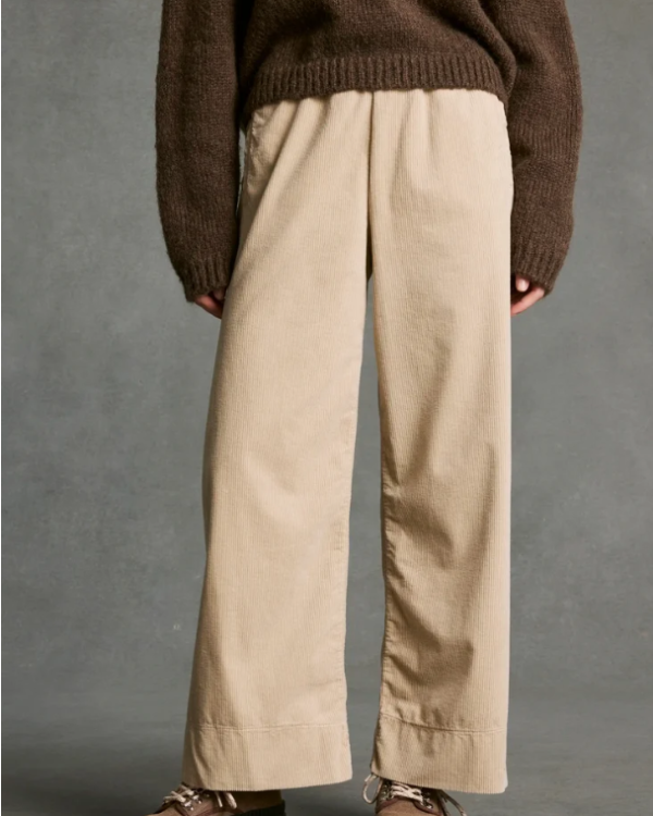 PANTALON JIMMY VELOURS LATTE ~ HOD