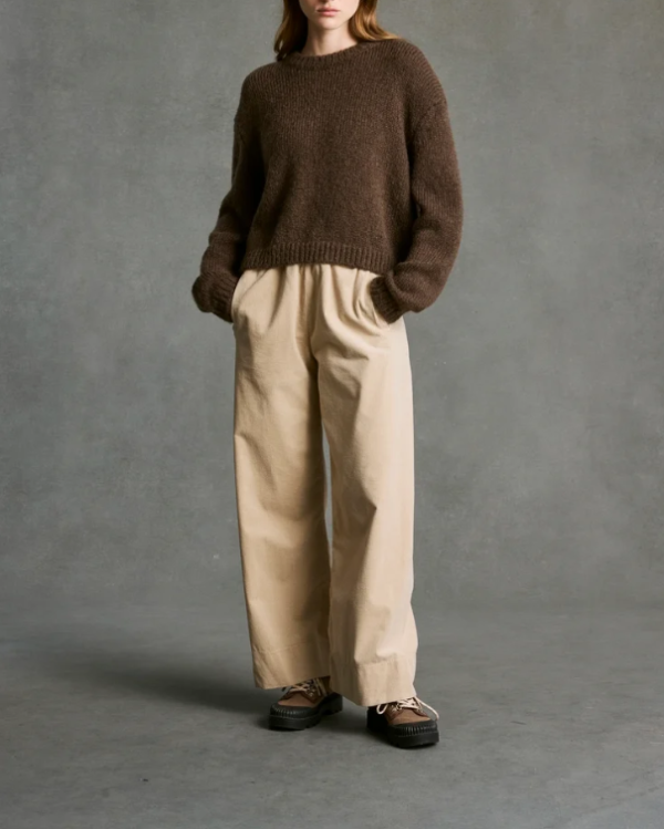 PANTALON JIMMY VELOURS LATTE ~ HOD