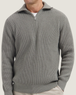PULL SKIPPER JOSIAH MED. GREY ~ DSTREZZED