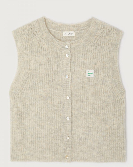 GILET EAST19MC POUDREUSE CHINE ~ AMERICAN VIN