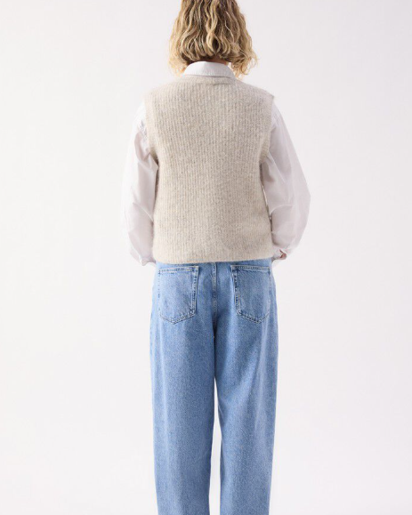GILET EAST19MC POUDREUSE CHINE ~ AMERICAN VIN