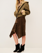 MANTEAU PELI MARRON ~ BASH