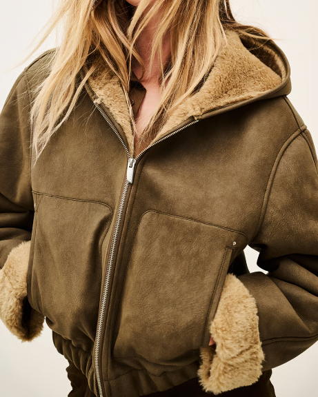 MANTEAU PELI MARRON ~ BASH