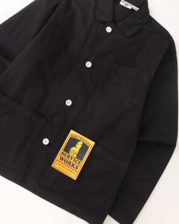 CHEMISE TECH WILL BLACK ~ SERVICE WORKS