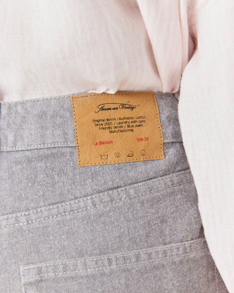 JEAN NAF11A GREY BRUSHED ~ AMERICAN VINTAGE