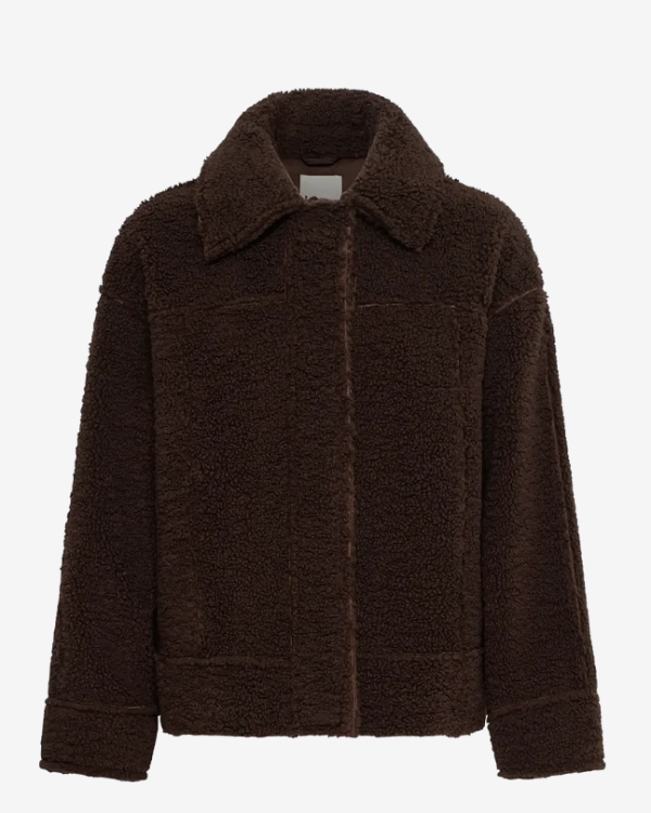 MANTEAU HELIVAZ JA MARRON - ICHI