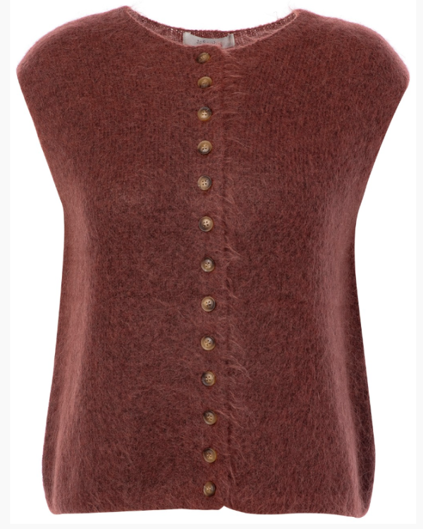 GILET PILOT CHESTNUT ~ JC SOPHIE