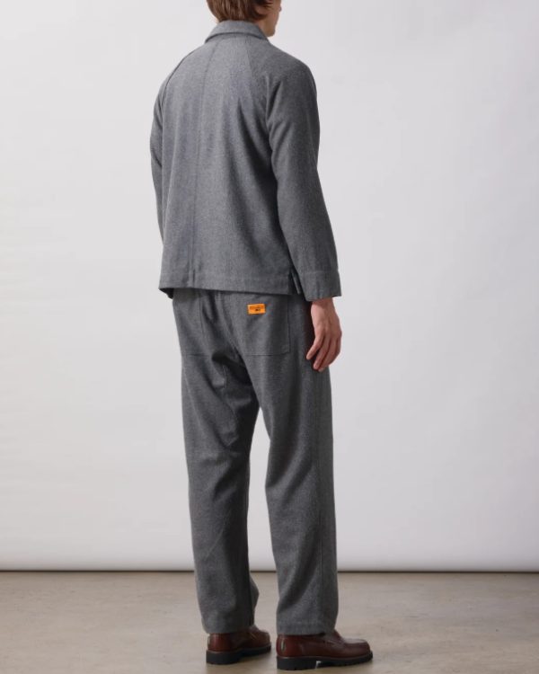 SURCHEMISE FLANNEL FOH CHARCOAL ~ SERVICE WOR