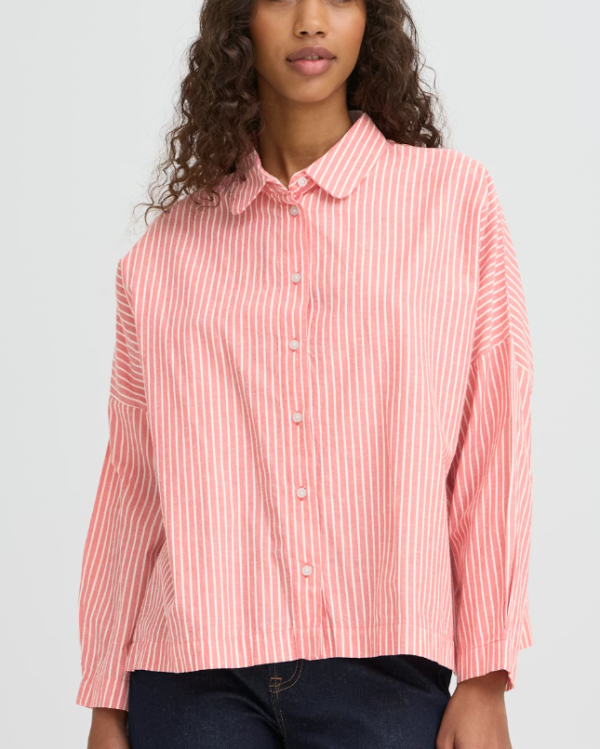 CHEMISE GILEY SH PINK - ICHI