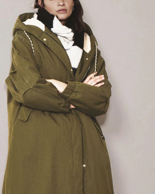 PARKA DASH KAKI ~ COMO NO.1