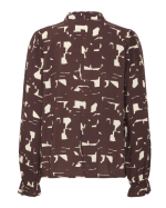 CHEMISE VERA SH23 ABSTRACT GRAPHIC ~ ICHI