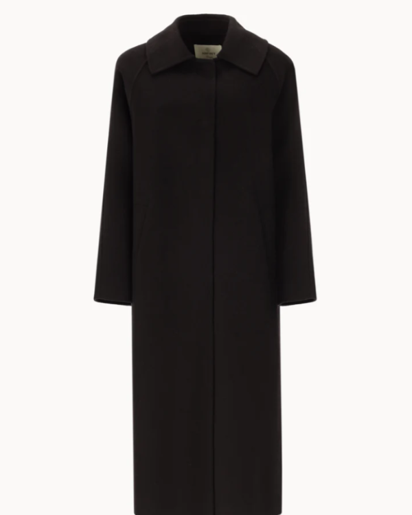 MANTEAU CAPPOTTO MISTY NOIR ~ ANFINY
