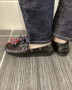 MOCASSIN NAHUA CUIR MARRON - TORAL