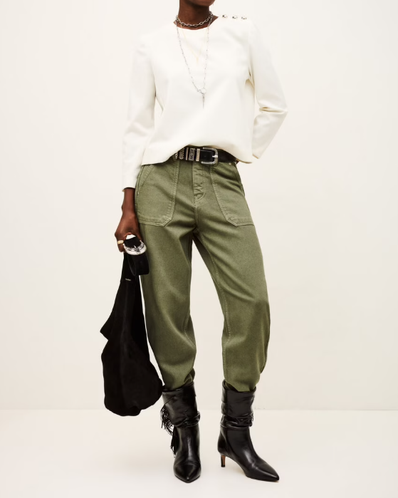 TOP MARVY ECRU - BASH