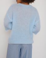 PULL MIEL BLUE ~ AURAEME