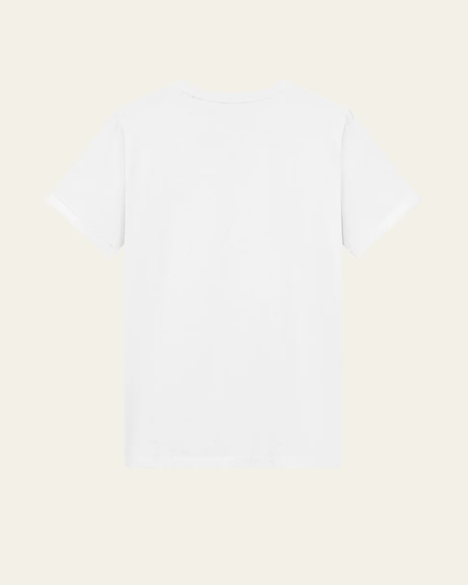 TEE SHIRT NORREGARD CONTRAST WHITE - LES DEUX