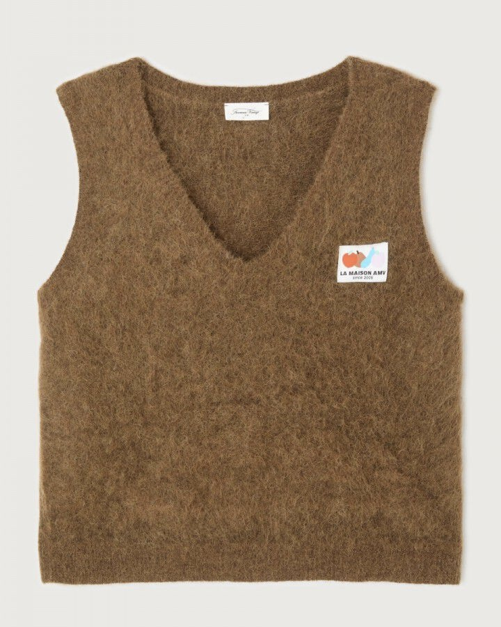 PULL NEN18A CHATAIGNIER - AMERICAN VINTAGE