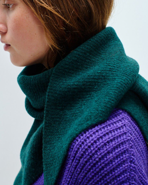 FOULARD RAX20C CYPRES CHINE - AMERICAN VINTAG