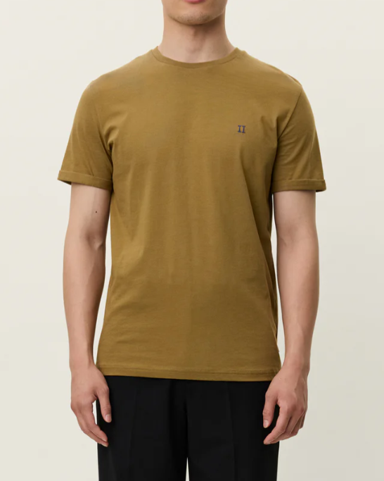 TEE-SHIRT-NORREGAARD-CONTRAST-BUTTERNUT-BROW
