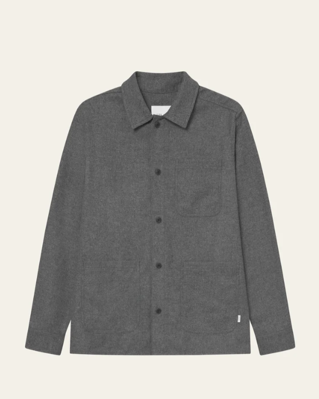 SURCHEMISE-LAYTON-MOULINE-GREY-LES-DEUX