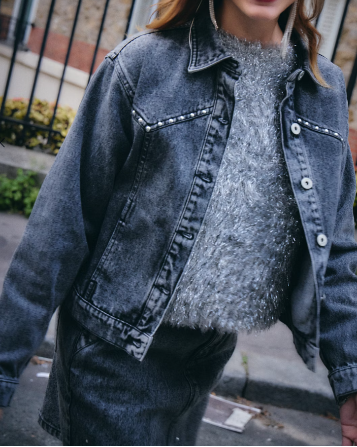 VESTE NOMAI JA WASHED BLACK ~ ICHI