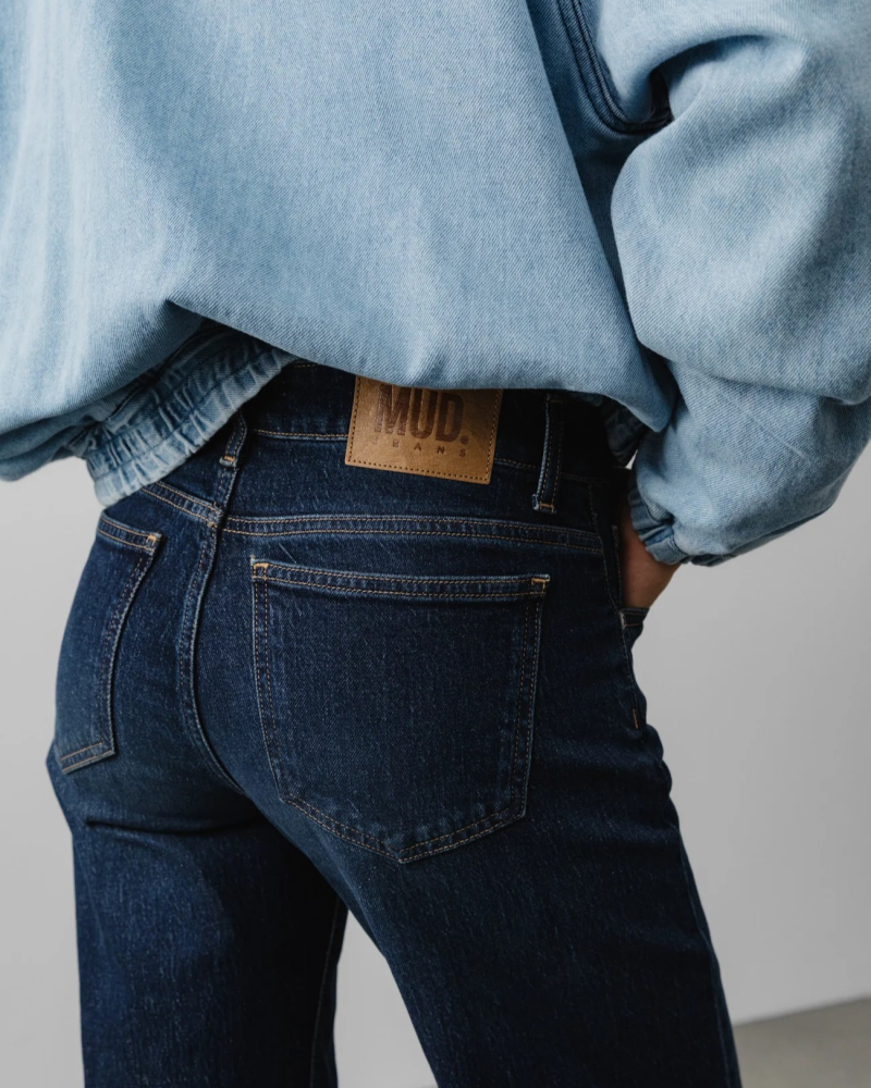 CLEO MID LOOSE RUSTIC BLUE ~MUD