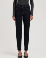 JEAN MAMS HIGH TAPERED STRONG BLUE ~ MUD