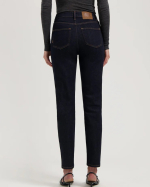 JEAN MAMS HIGH TAPERED STRONG BLUE ~ MUD