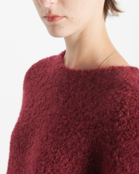 PULL ZOL18B BORDEAUX ~ AMERICAN VINTAGE
