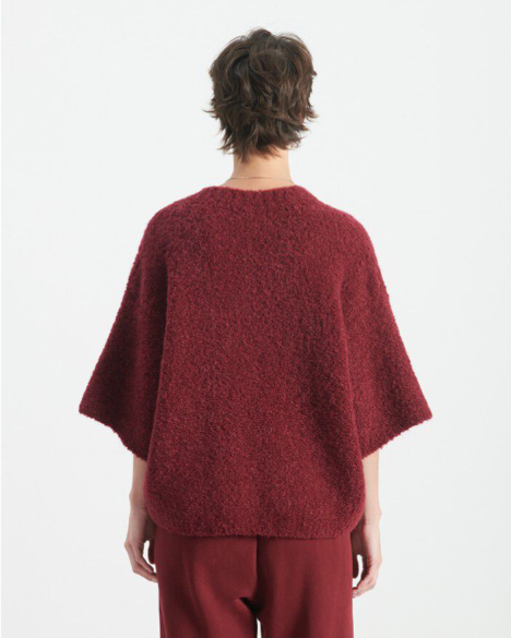 PULL ZOL18B BORDEAUX ~ AMERICAN VINTAGE