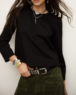 TOP MARVY BLACK - BASH