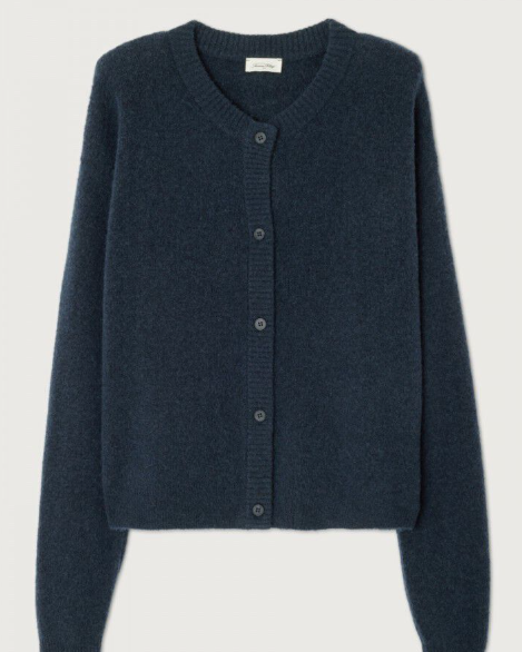 GILET DAM19E NAVY BLUE ~ AMERICAN VINTAGE