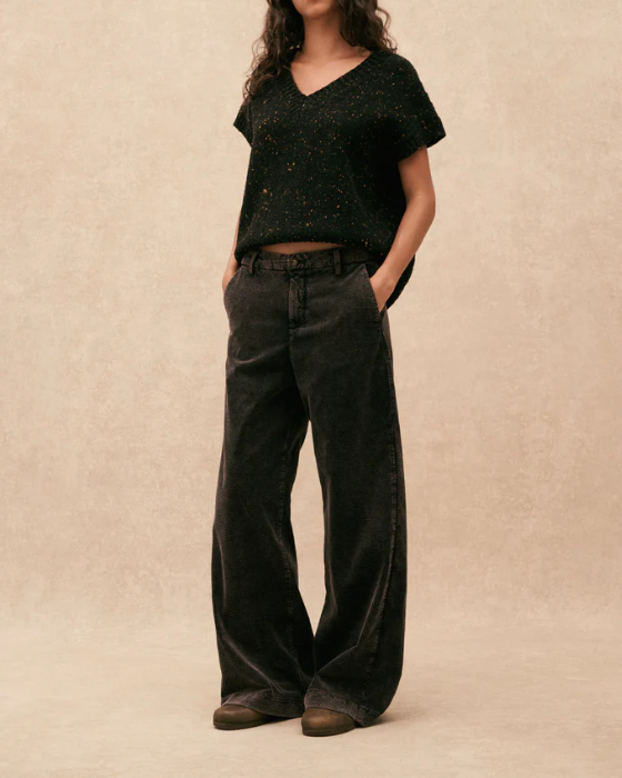 PANTALON PACIFIE WASH BLACK ~ HOD