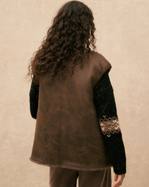 GILET CLEMENTINA BROWNIE ~ HOD