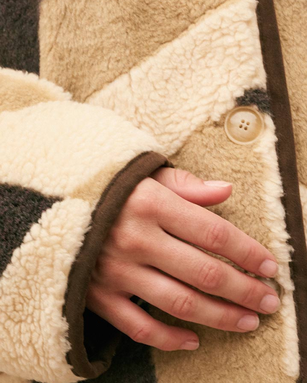 VESTE FOURRURE SHIRLEY SIXTIES ~ HOD